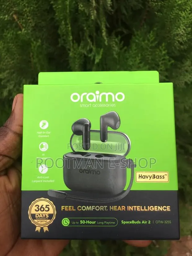 Oraimo SpaceBuds Air 2 50H Long Battery Life With Smart Translation · Photo 1