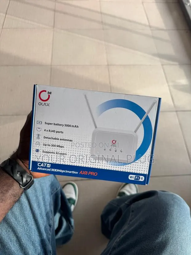 Olax Universal Router Ax8 Pro, Cat4 Advanced Offer Fast Internet Speed · Photo 1