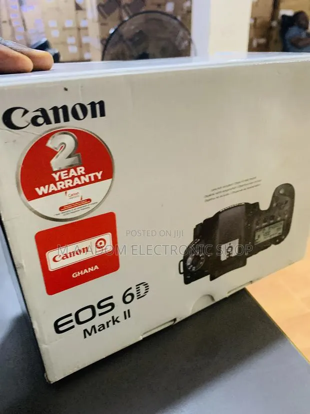 With One Year Warranty Canon 6D Mark II Without Lens · Photo 1