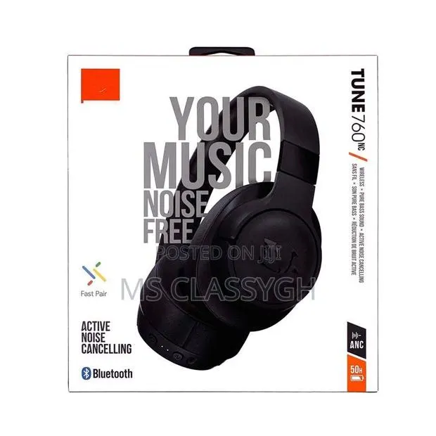 JBL Tune 760NC Bluetooth Wireless Headphones · Photo 1