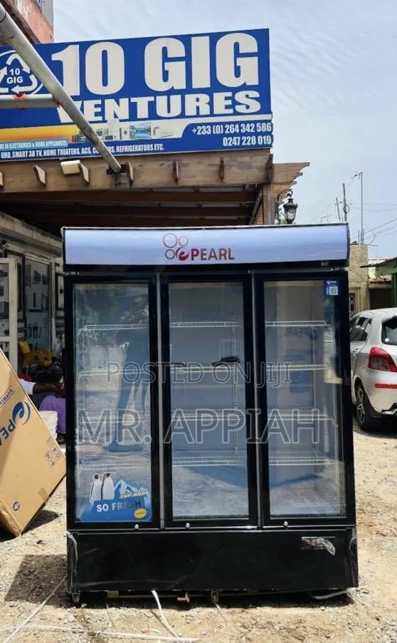 Extra Chilling Pearl 3 Door Electric Fridge(Glass) · Photo 1
