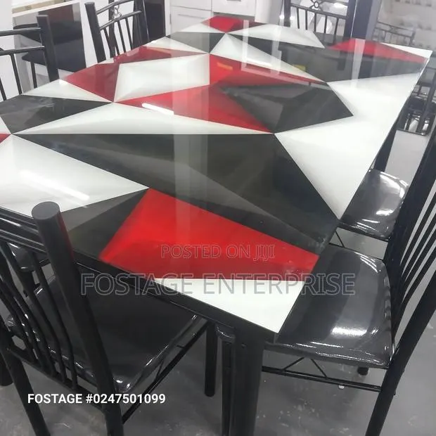Six Seater Durabke Brand Dining Set · Photo 1