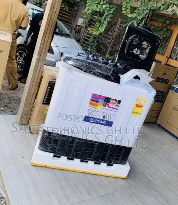 Newly Virtual TopLoad 18kg Pearl Twintub Semiautomatic WashingMachine · Photo 1