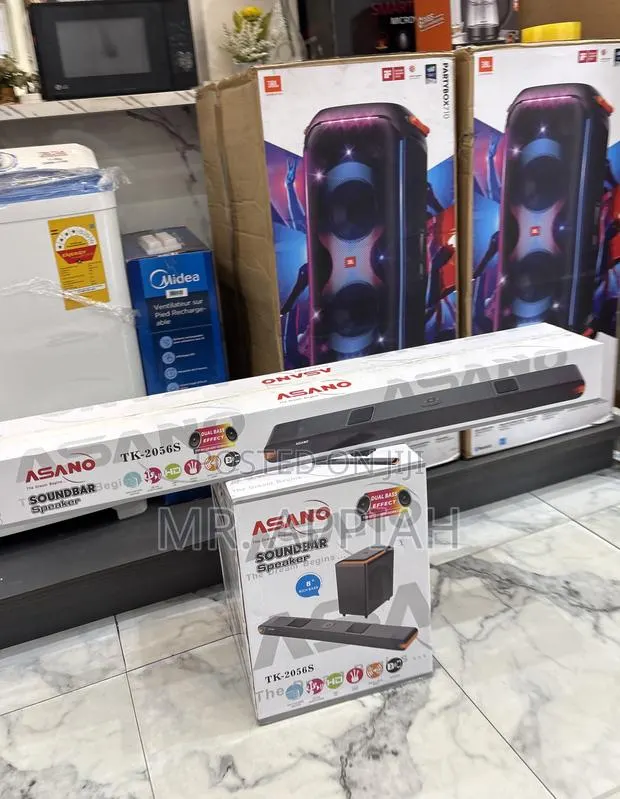 Get Original Asano Tk 2056 Sound Bar With Remote Control(Black) · Photo 1