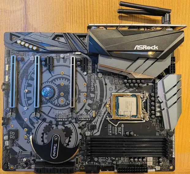 I7- 9th Gen Cpu + Asrock Z390 Taichi RGB Wifi Board · Photo 1
