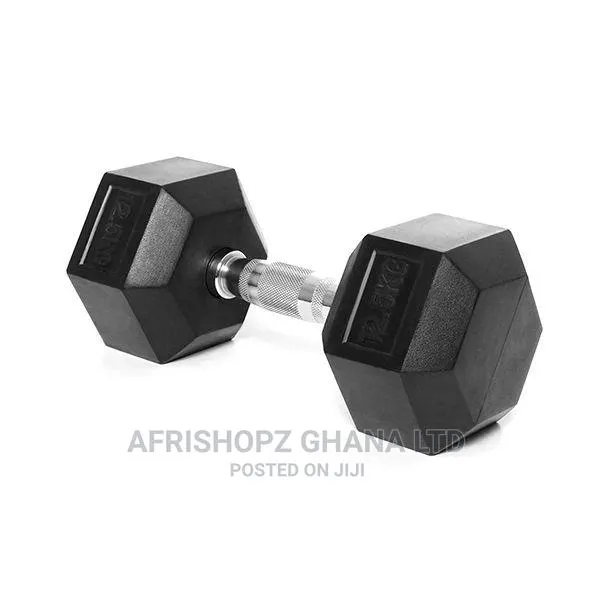 Dumbbell Single Hex 10kg ×2 Left and Right · Photo 1
