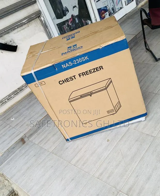 Lastest New Nasco 195l Nas-230sk Chest Freezer Silver · Photo 1