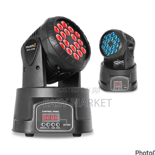 18 Bulbs Mini Moving Head · Photo 1