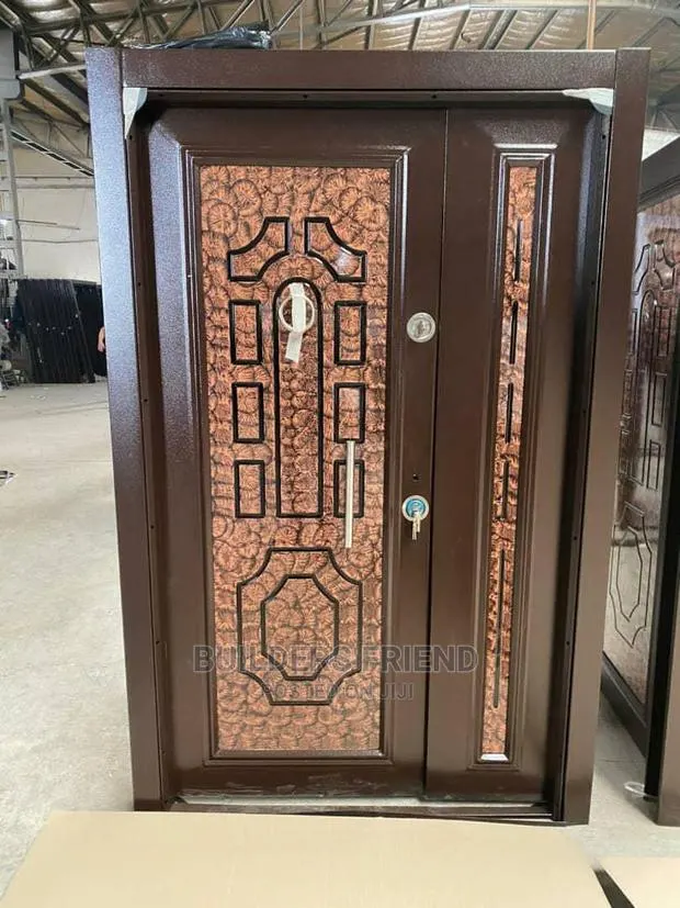 New Turkish One Half Steel Metallic Security Door in Box · Photo 1