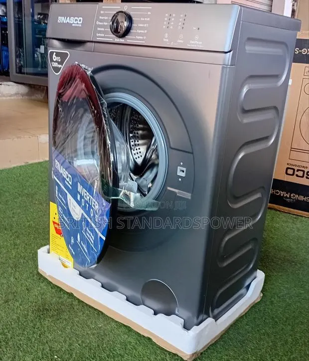 Perfect for Modern Homes – Nasco 6kg Front Load Automa Machine 6kg · Photo 1
