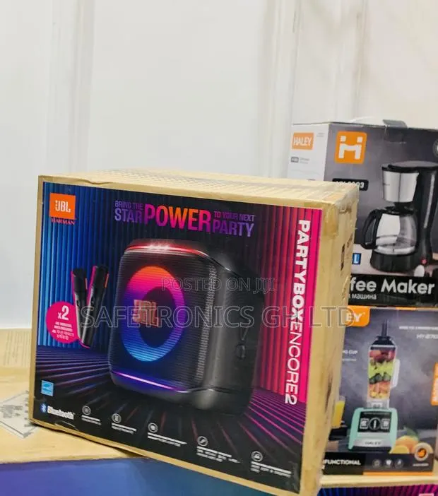 Newly Bulky JBL PartyBox Encore Essential 2 Portable Speaker With Mic · Photo 1
