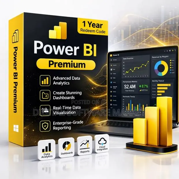 Power Bi Premium 100 Users 1 Year Redeem Code · Photo 1