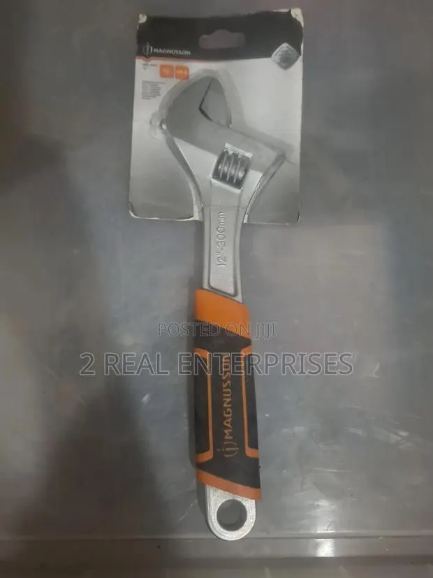 Magnusson 12" (300mm) Soft Grip Adjustable Wrench Spanner · Photo 1