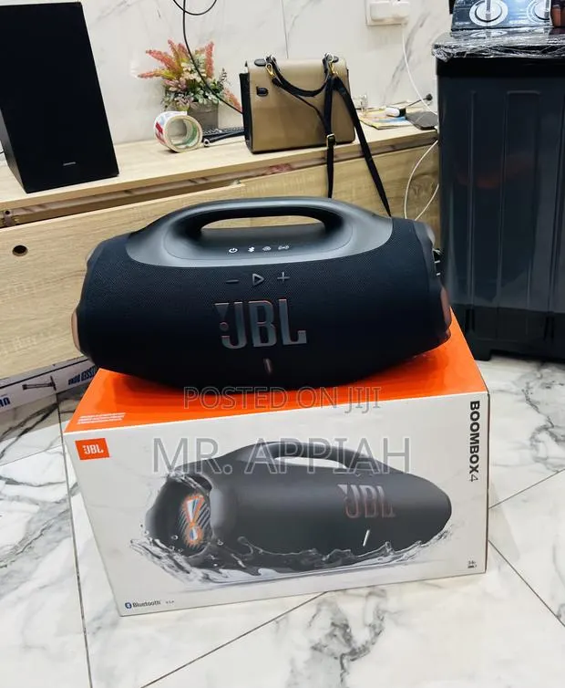 Purchase Classic JBL Boombox 4 Wireless Speaker(Black) · Photo 1