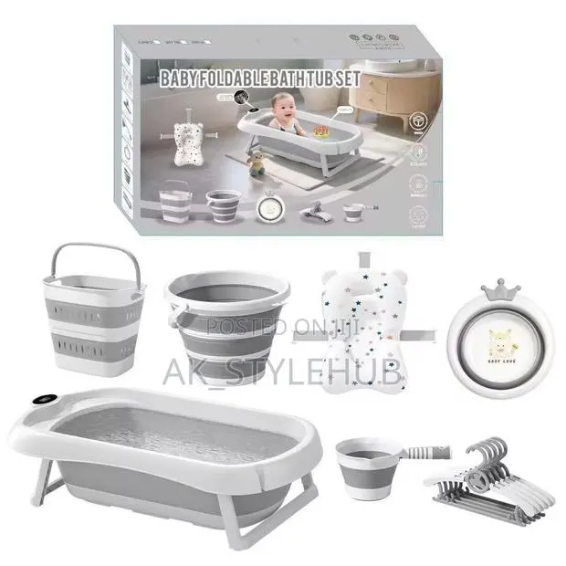 Foldable Baby Bath Set 8 in 1 · Photo 1
