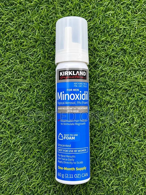 Super Sharp Kirkland Minoxidil Foam for Beard and Hair · Photo 1