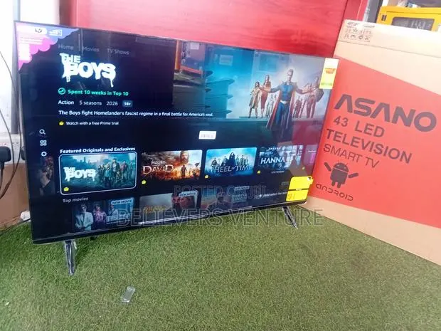 Asano 43-Inch Smart TV – Perfect for Movies Streaming · Photo 1