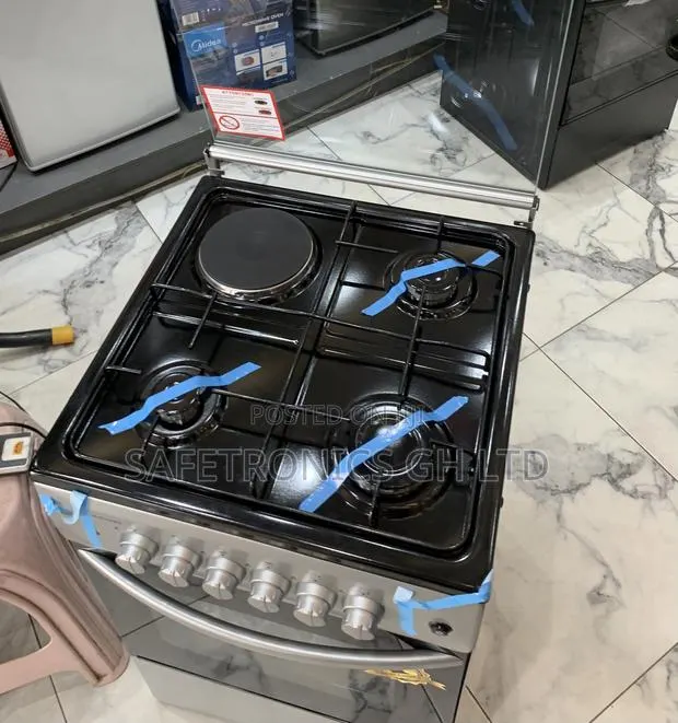 Fabulous Grey Volcano 50x50 Cooker - 2 Gas.2 Electric · Photo 1