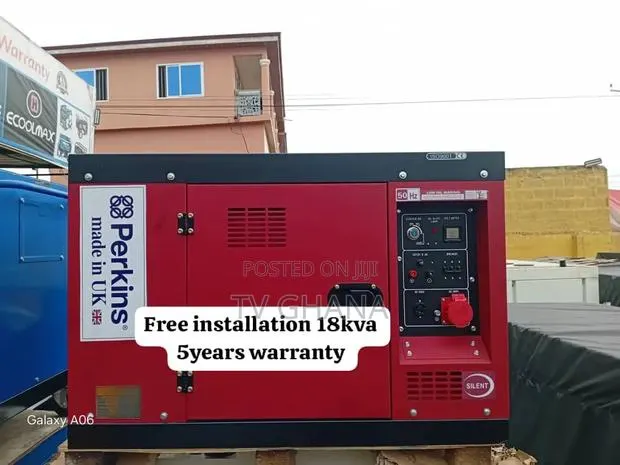 Perkins 18kVA Diesel Generator – Stable Power for Businesses 18kva · Photo 1