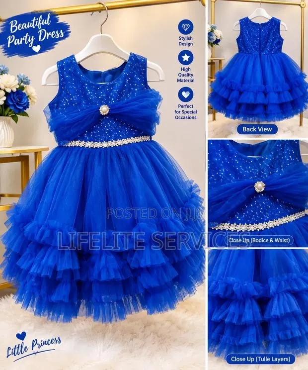 Princess Dress for Girls 0-7yrs · Photo 1