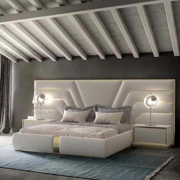 King Size Bed Frame and Mattress and Side Drawer Available · Photo 1