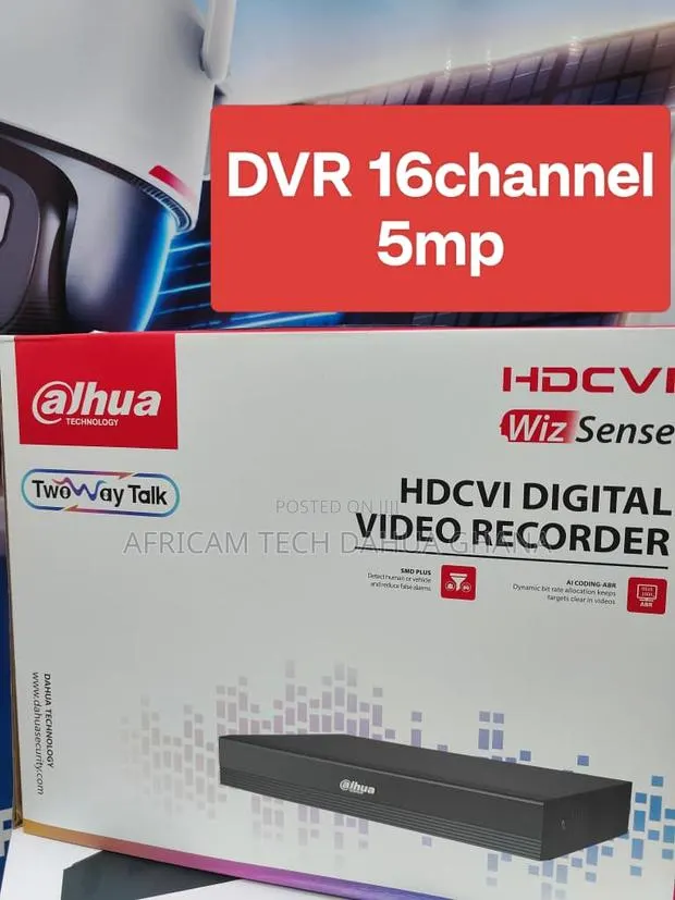 DVR - XVR 16CHANNEL 5MP tWO WAY TALK WizSense Digital Video Recorder · Photo 1