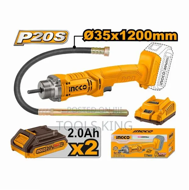 Cordle Concrete Vibrator 20v - Ccvli · Photo 1