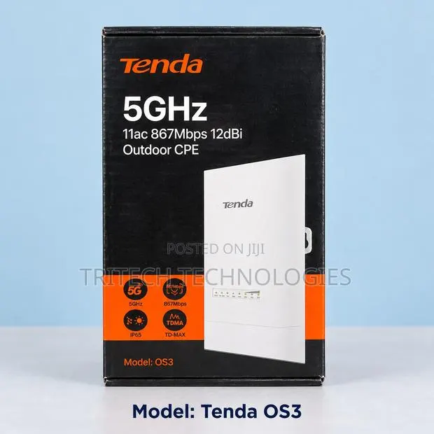 TENDA O3s-Tenda 5GHz 12dBi 11AC 867Mbps Outdoor CPE · Photo 1