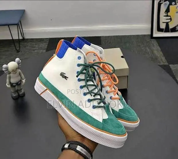 Lacoste High Top Sneaker In Different Style , Swipe>>>> · Photo 1