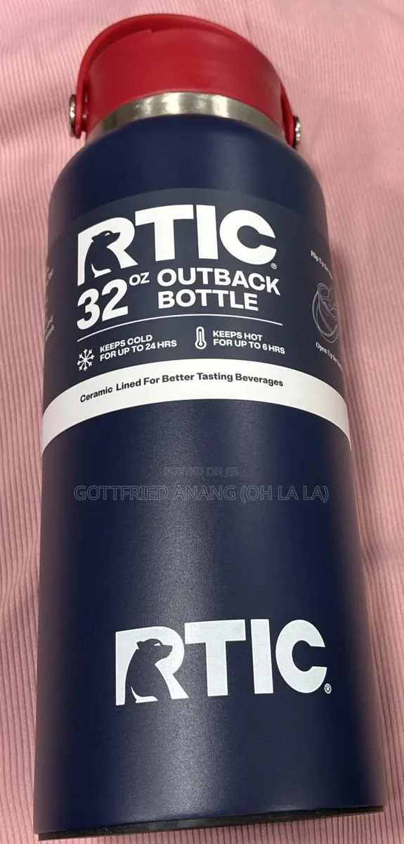 RTIC 32 Oz Ceramic Lined Insulated Outback Water Bottle,Leak Resistant · Photo 1
