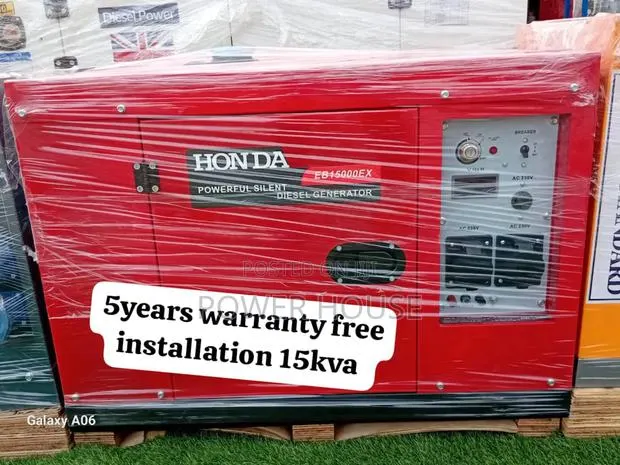 Noble Beacon Honda Generator Diesel 15kva Generator 15kva · Photo 1