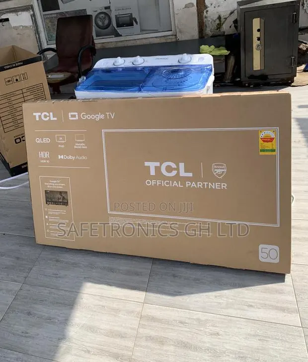 Choose TCL Black 50 Inch Smart Satellite FHD 50s5k Tv · Photo 1