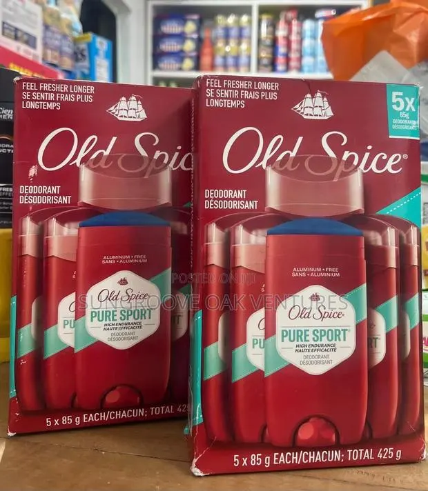 Old Spice Pure Sport Deodorant Stick 5pcs · Photo 1
