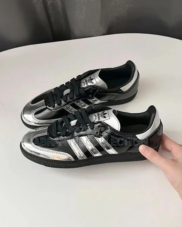 Atmos Tuxedo Silver X Adidas Samba · Photo 1