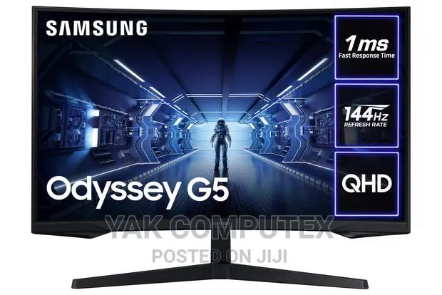 Samsung Odyssey G5 Lc32g55tqwrxxu 32" Curved Gaming Monitor · Photo 1