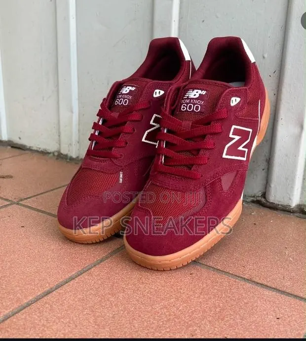 New Balance Numeric Tom Knox 600 Skate Burgundy · Photo 1