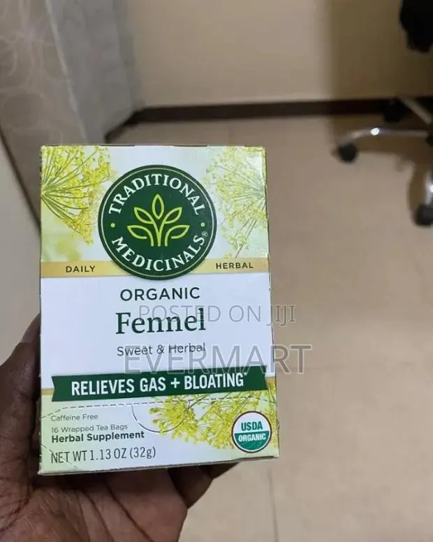 Traditional Medicinals Fennel Tea | Gas & Bloating Support Herbal Tea · Photo 1