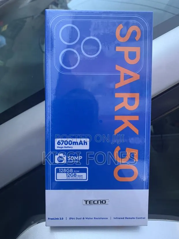New Tecno Spark 50 128 GB Black · Photo 1