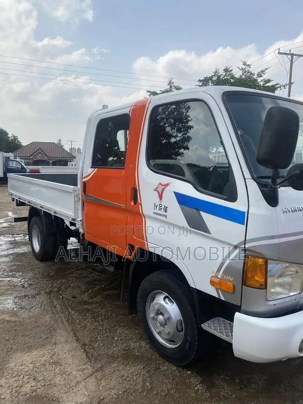 Hyundai Mighty Double Cab 2005 White · Photo 1