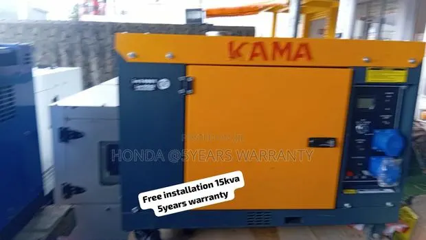 KAMA Diesel Generator Machine – Strong Engine, Smooth 15kva · Photo 1