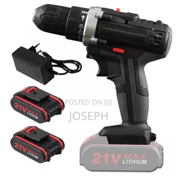 Cordless Drill Set With All Accessories · Photo 1