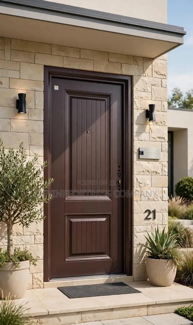 Quality Elegant Paladin Single Door Coffee Brown for All Weather · Photo 1