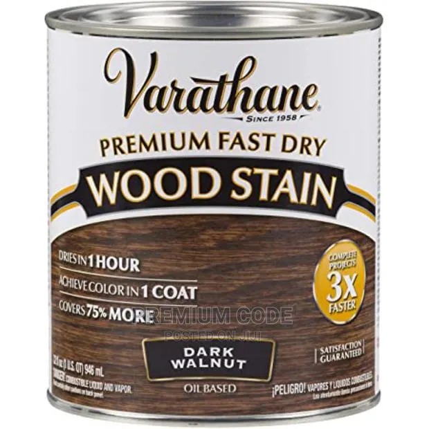 Dark Wallnut Wood Stain · Photo 1