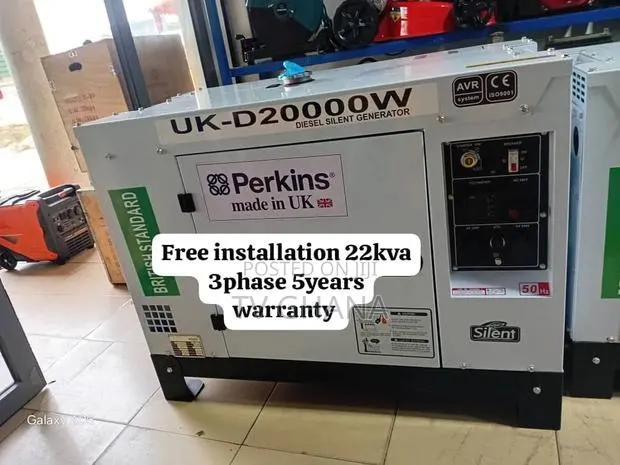 Perkins 22kVA Generator – Compact, Quiet Easy to Maintain22kva · Photo 1