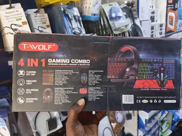 T-Wolf Tf800 4-in-1 Gaming Combo · Photo 2