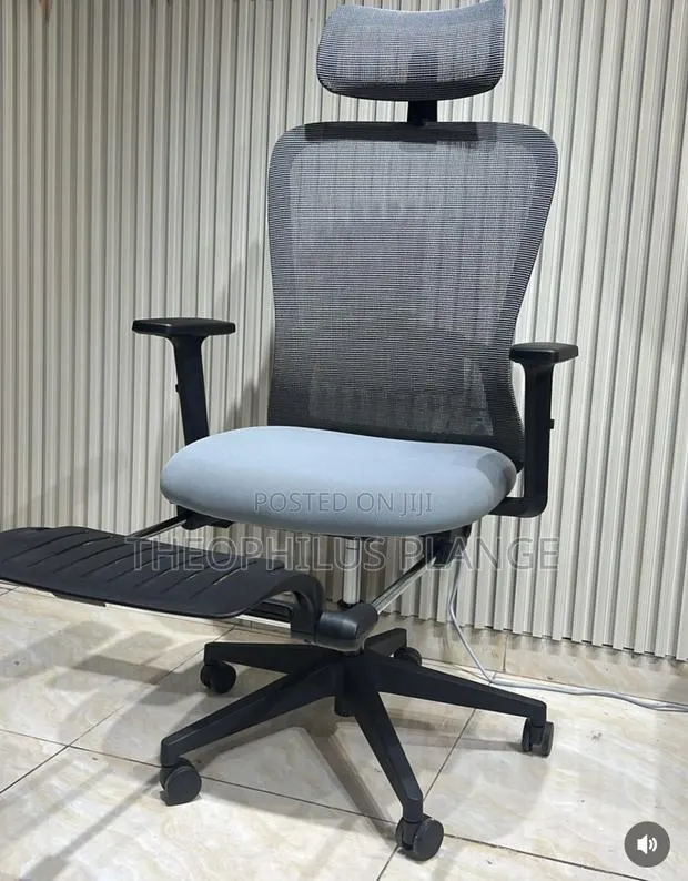 Ergonomic Swivel Office Chair With Leg Rest · Photo 1