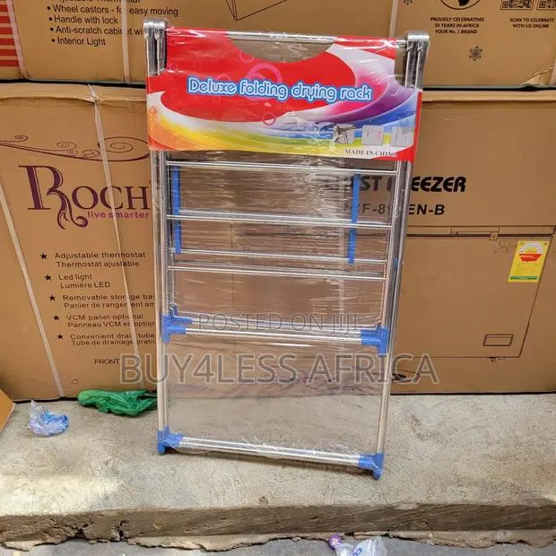 Quality Foldable Drying Rack or Stainless Steel Drying Line · Photo 1