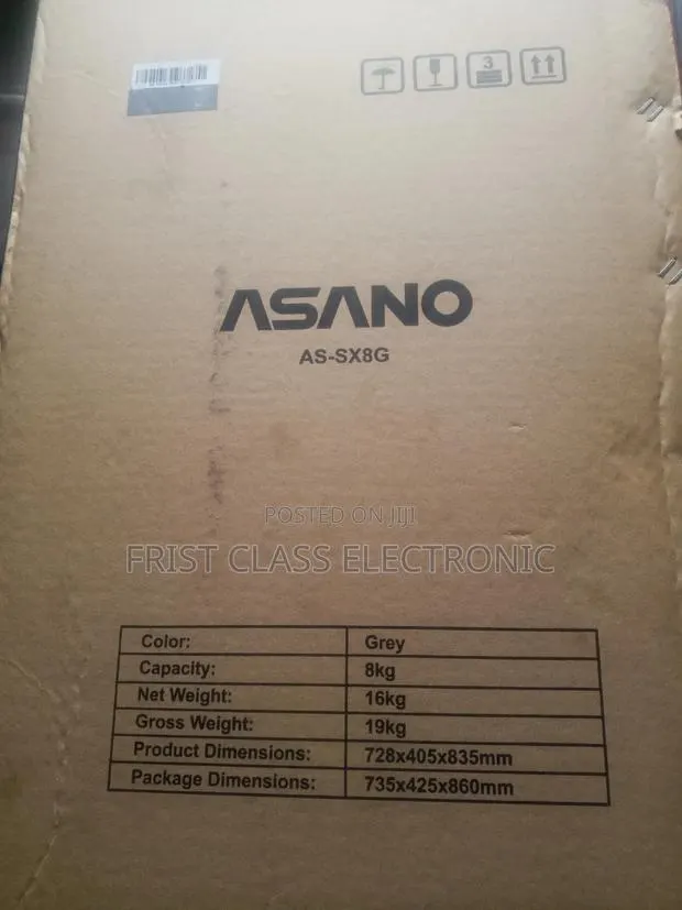 Wash and Spain Smart 8kg Asano Washing Machine · Photo 1