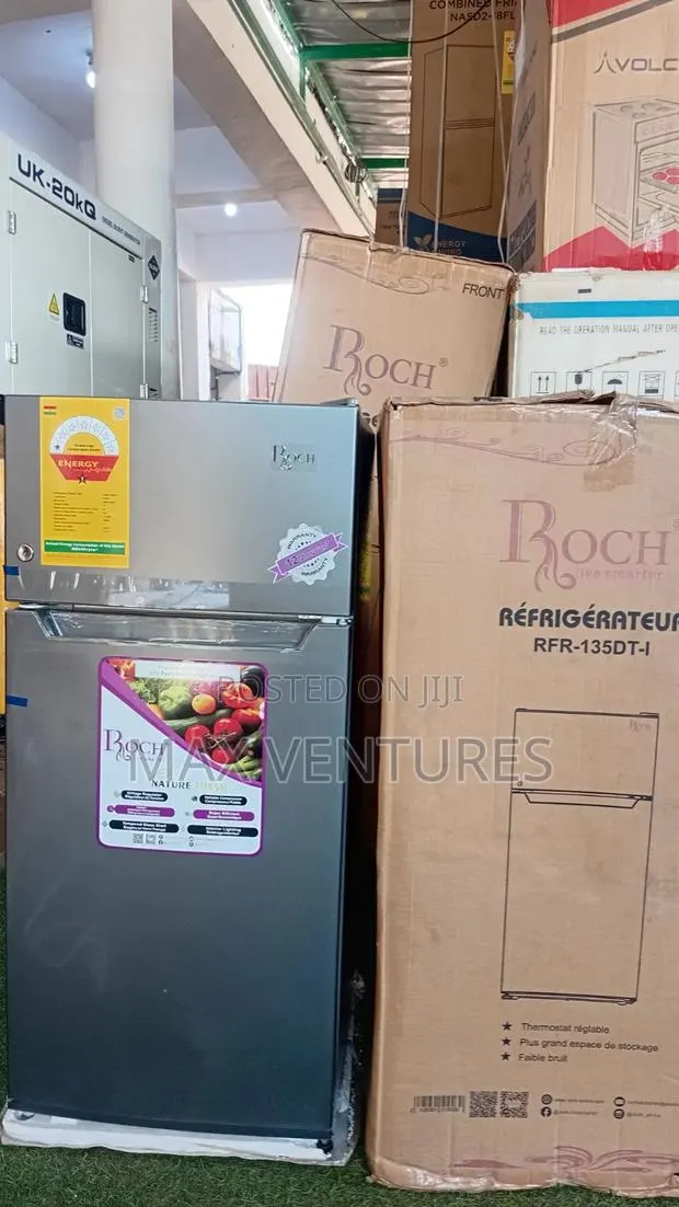 Roch 112l Double Door Fridge – Freshness Guaranteed · Photo 1