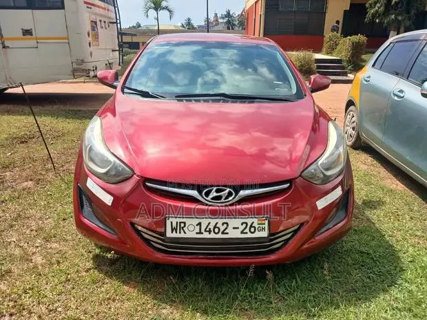 Hyundai Elantra 2014 Red · Photo 1